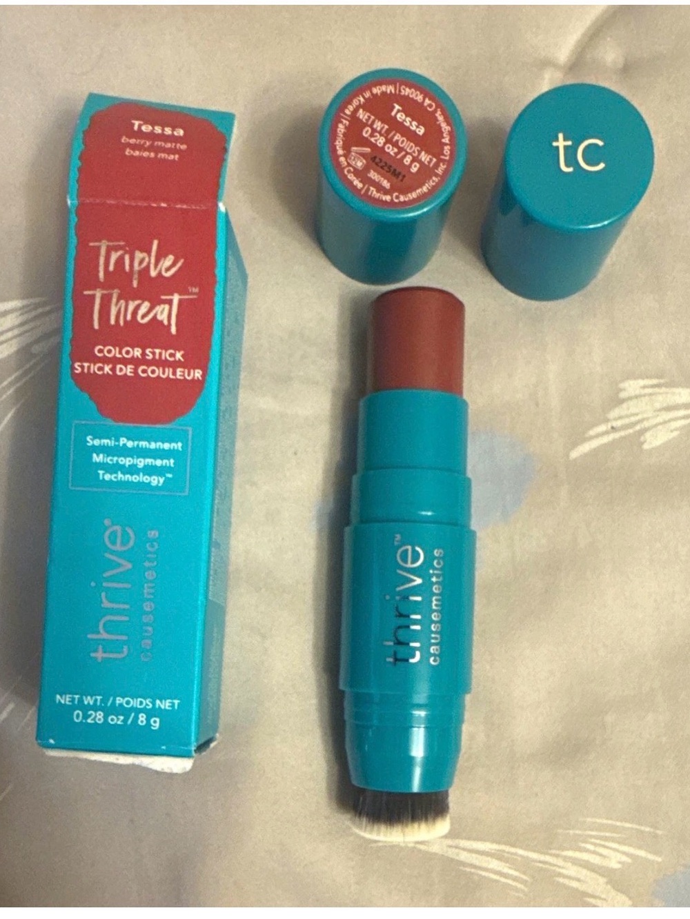 Thrive Causemetics Triple Threat Color Stick, Tessa 0.28 oz / 8 g